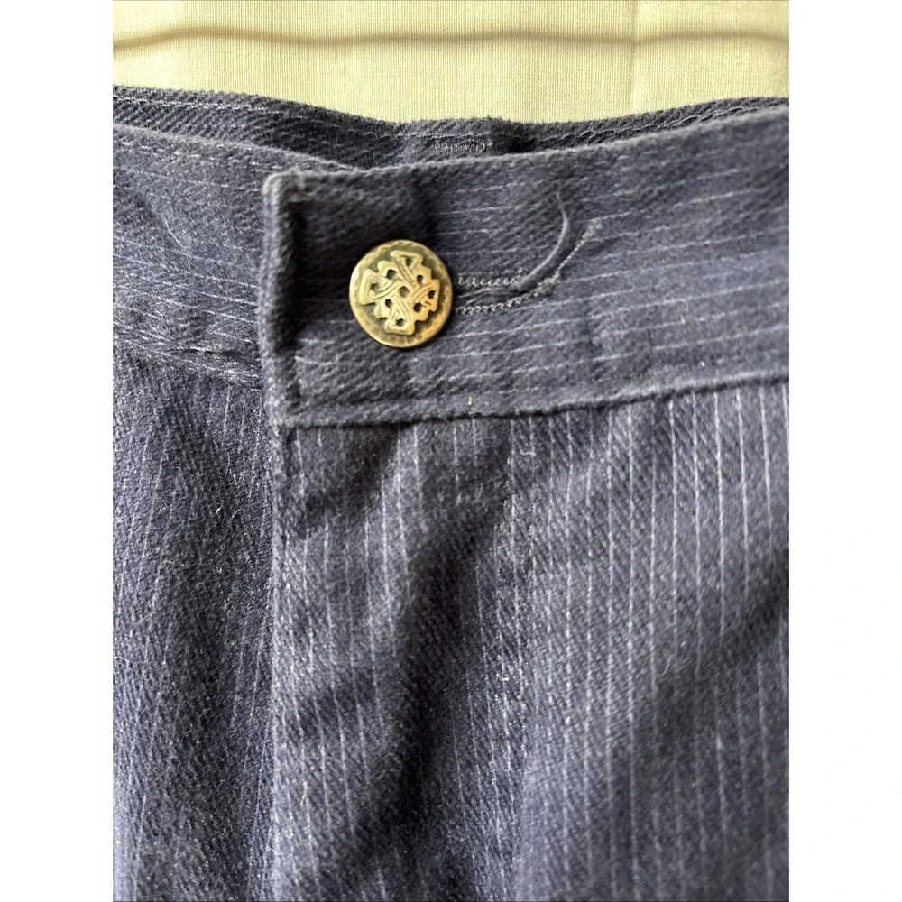 Circle T Western Style Jeans Blue Cotton Women Juniors 7/8 26x35 Made in USA